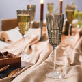Rendez-Vous Brume - 4 Rendez Champagne Flutes - Brown - 17cl - Cristal D'Arques