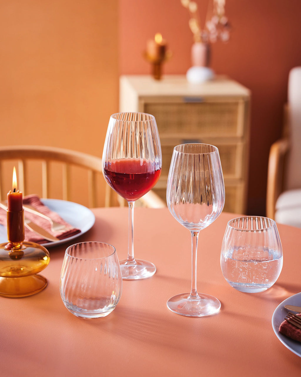Serena Lines - 4 Vasos de Agua - 32Cl - Luminarc