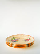 Lot De 4 Grandes Assiettes Plates - Longchamp - 1940