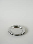 Lot De 4 Dessous De Verres En Inox, Design, 1970 - 11.5 Cm