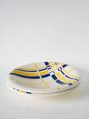 Paire De Plats Creux - Bleu & Jaune - Design - 1960