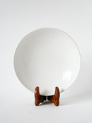 Plat Rond De Présentation Salins - Design - Blanc - 1960