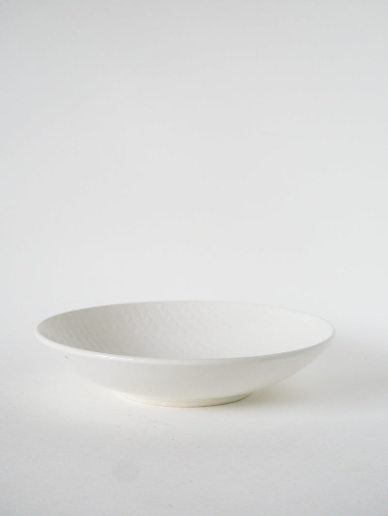 Plat Rond De Présentation Salins - Design - Blanc - 1960