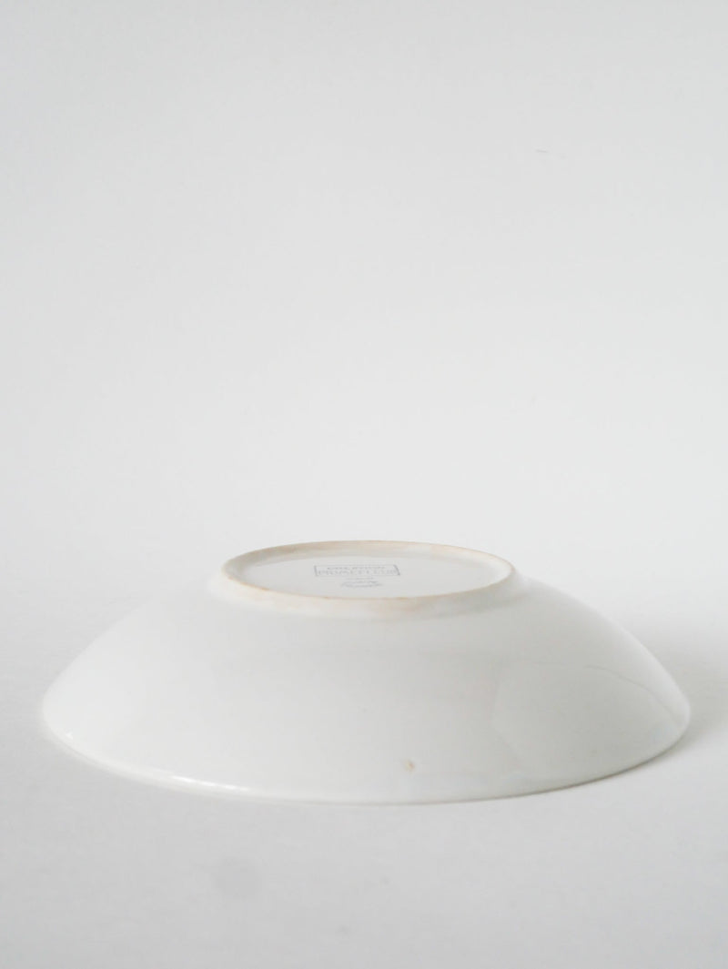 Plat Rond De Présentation Salins - Design - Blanc - 1960