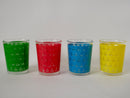 Lot De 4 Verres À Eau Colorés - Années 70