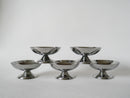 Lot De 5 Coupes Design En Inox - 1970 9 X 5 Cm