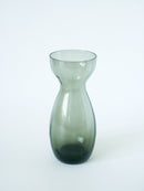 Vase En Verre Fumé - Design - 1970