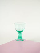 Ensemble À Composé De 6 Petits Verres À Liqueur - Bleu Turquoise - Design - 1970