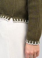 Pull Valentine Militaire