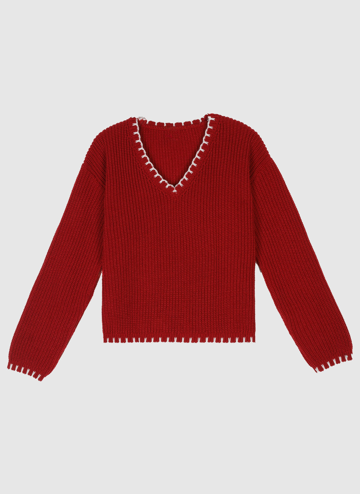 Pull Valentine Rouge