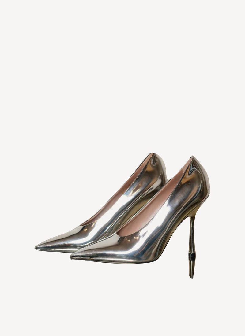 Valentino - Escarpins - Silver - Femme