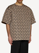 Valentino - Tee Shirt - Brown - Homme