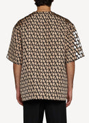 Valentino - Tee Shirt - Brown - Homme