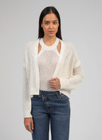 Gilet Valerio Ecru