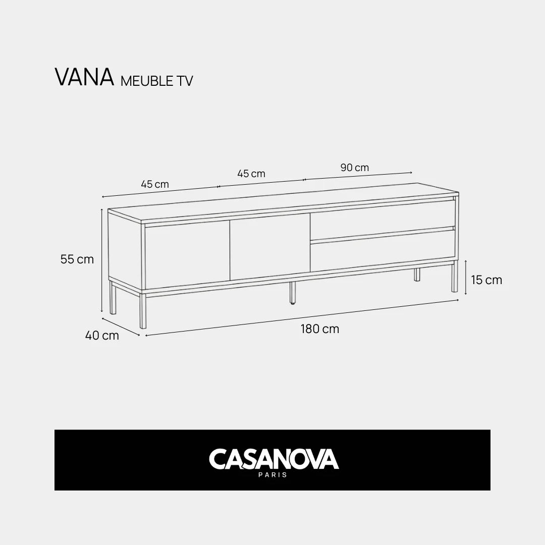 Vana - Mueble de TV - Mueble de TV