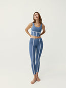 Legging Vani - Pierre Bleue/Blanche - Femme