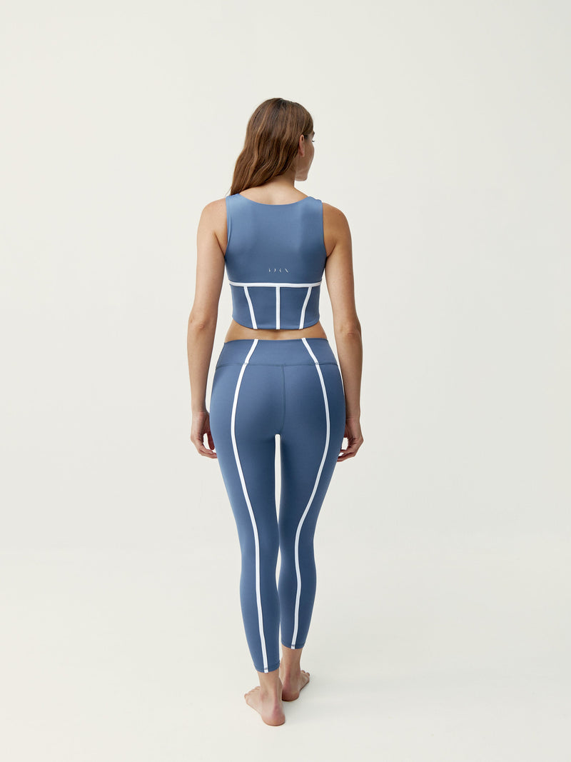 Legging Vani - Pierre Bleue/Blanche - Femme