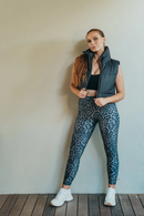 Legging Vanille Panthère Gris