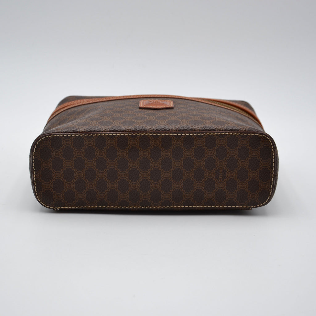 Céline Macadam Coated Canvas Vanity Case
