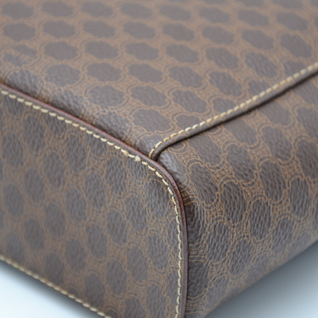 Céline Macadam Coated Canvas Vanity Case