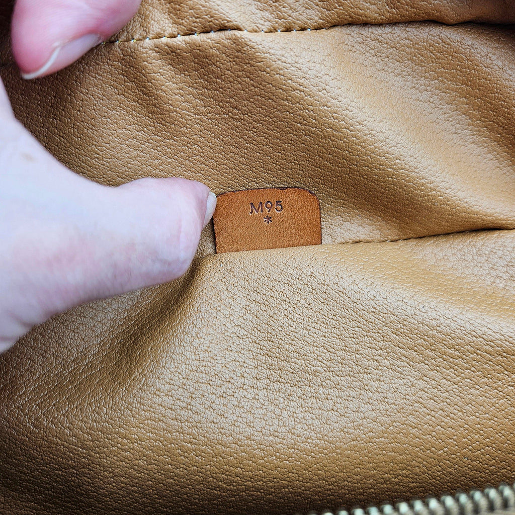 Céline Macadam Coated Canvas Vanity Case