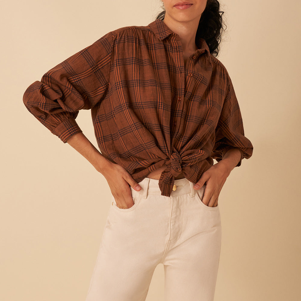 Vanou Shirt - Ribbed Check