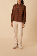 Vanou Shirt - Fluted Check