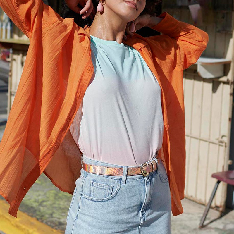 Varenon Shirt - Papaya
