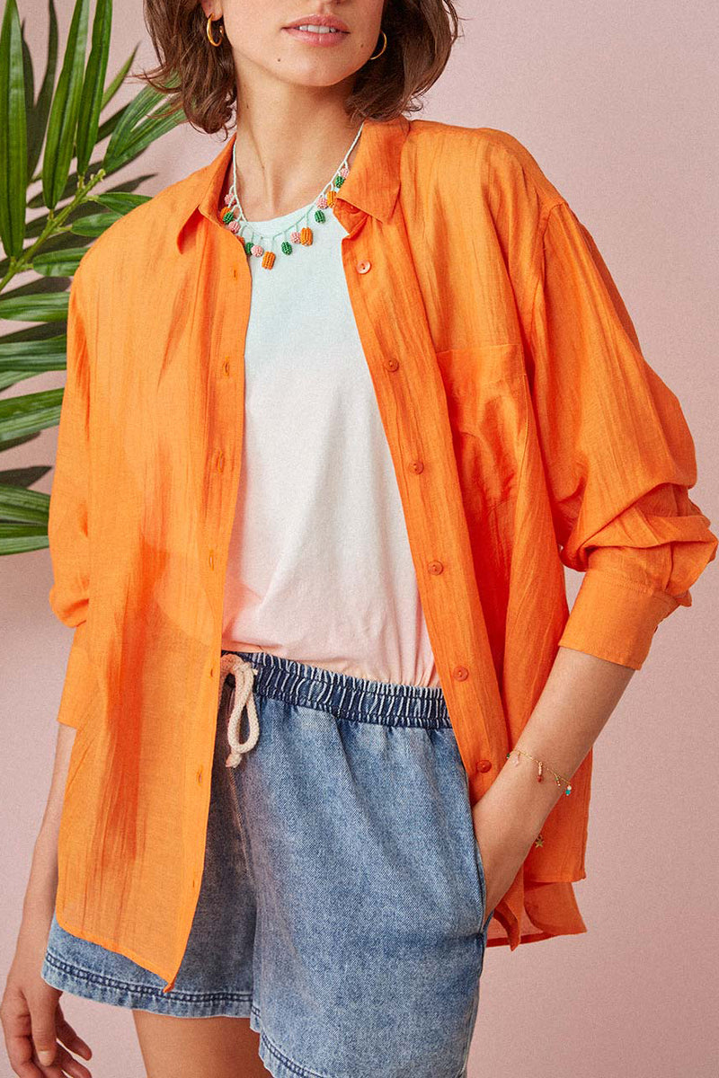 Varenon Shirt - Papaya
