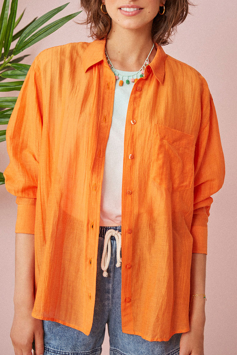Varenon Shirt - Papaya
