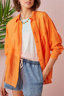Camisa Varenon - Papaya