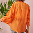 Camisa Varenon - Papaya
