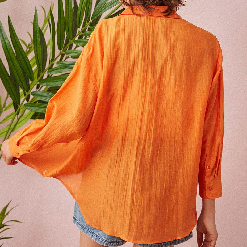 Camisa Varenon - Papaya