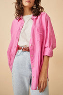 Camisa Varenon - Rosa Neón