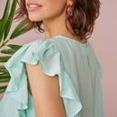 Blouse Varoli - Menthe Douce