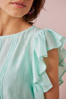 Blouse Varoli - Menthe Douce