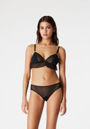 Soutien-Gorge Triangle Vasco - Noir