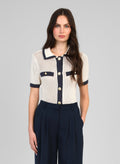 Gilet Vayabi Ecru