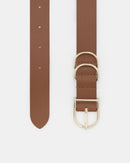 Ceinture lisse caramel_3