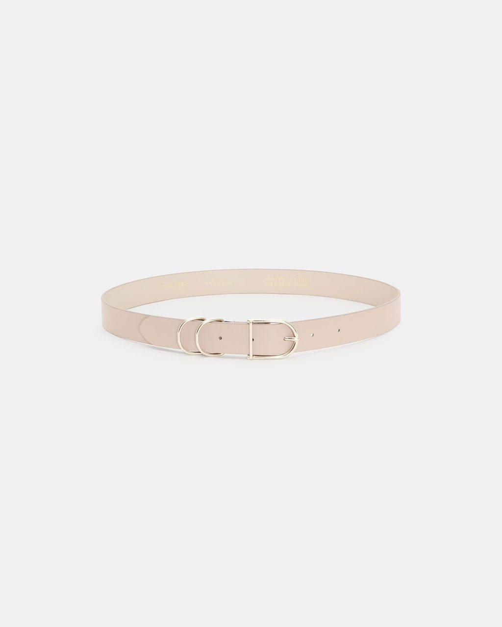 Smooth beige belt_1