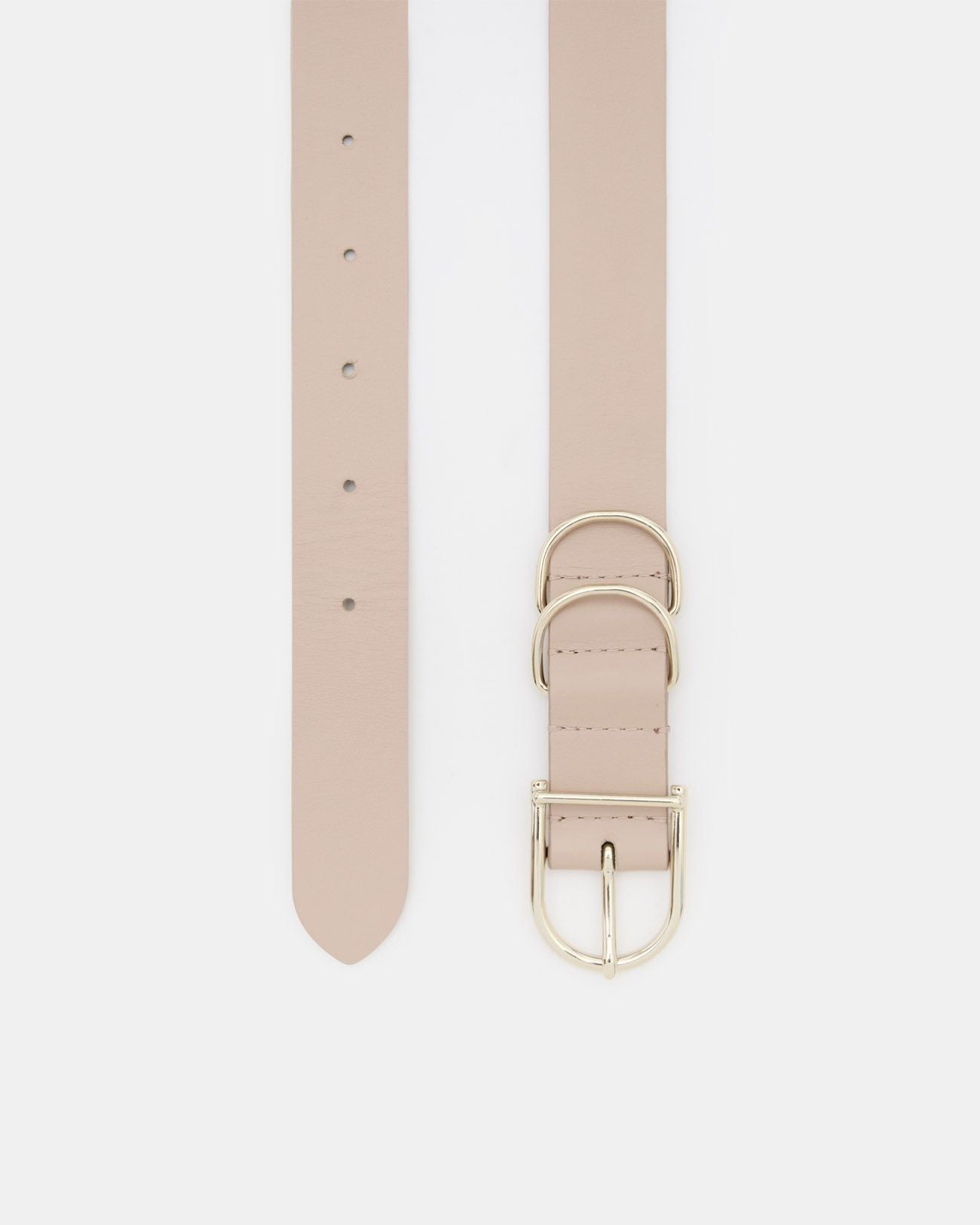 Smooth beige belt_2