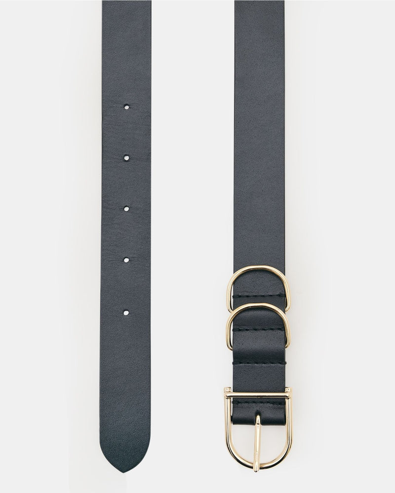 Ceinture lisse noir_4