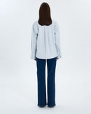 Chemise en popeline bleu ciel_3