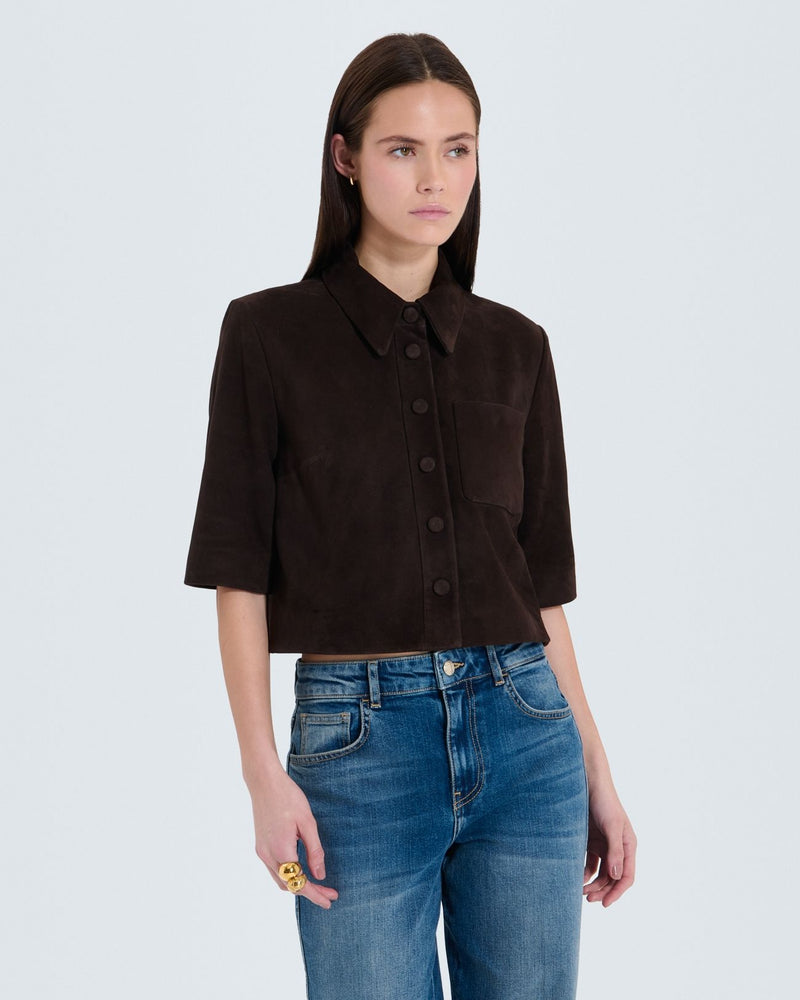 Chemise courte chocolat_1