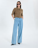 Chemise courte kaki_3