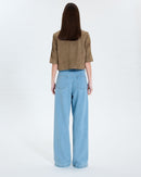 Chemise courte kaki_4