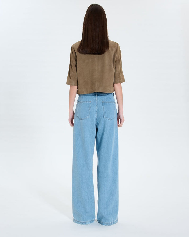 Chemise courte kaki_4