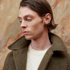 Veste De Travail En Laine Shaggy Dog Vert Foncé