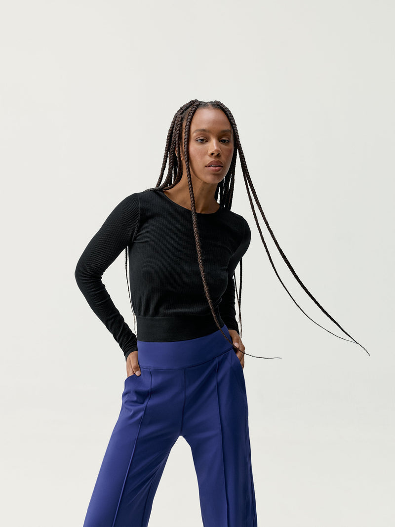 Camiseta Veda Negra - Mujer