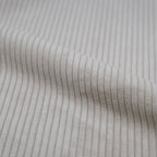 Lily - Puf redondo de pana beige